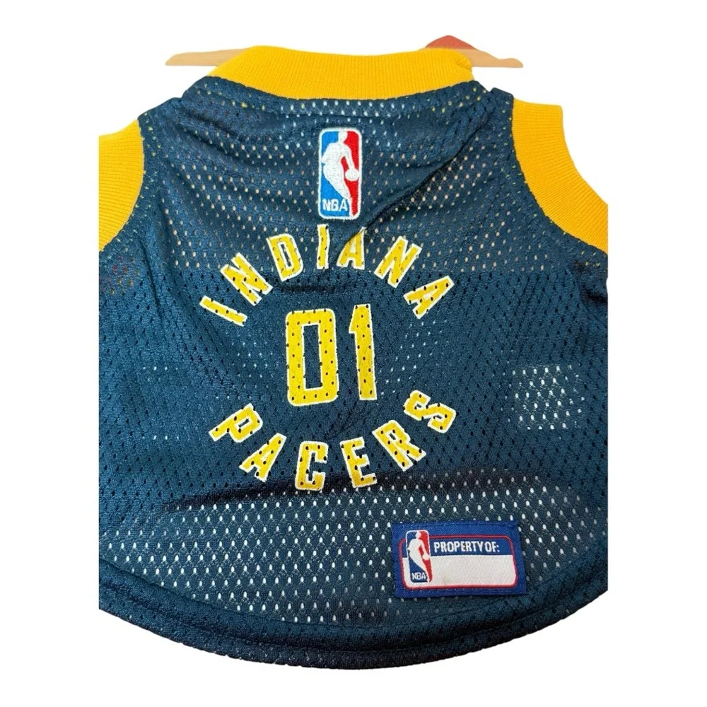 NBA Indiana Pacers Pet Jersey XS NWT Officially Licensed